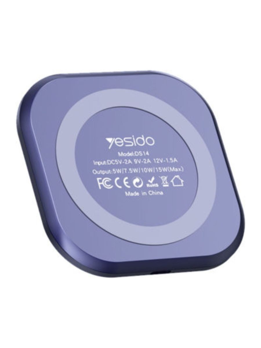Безжично зарядно устройство YESIDO AirCharge 15W QI