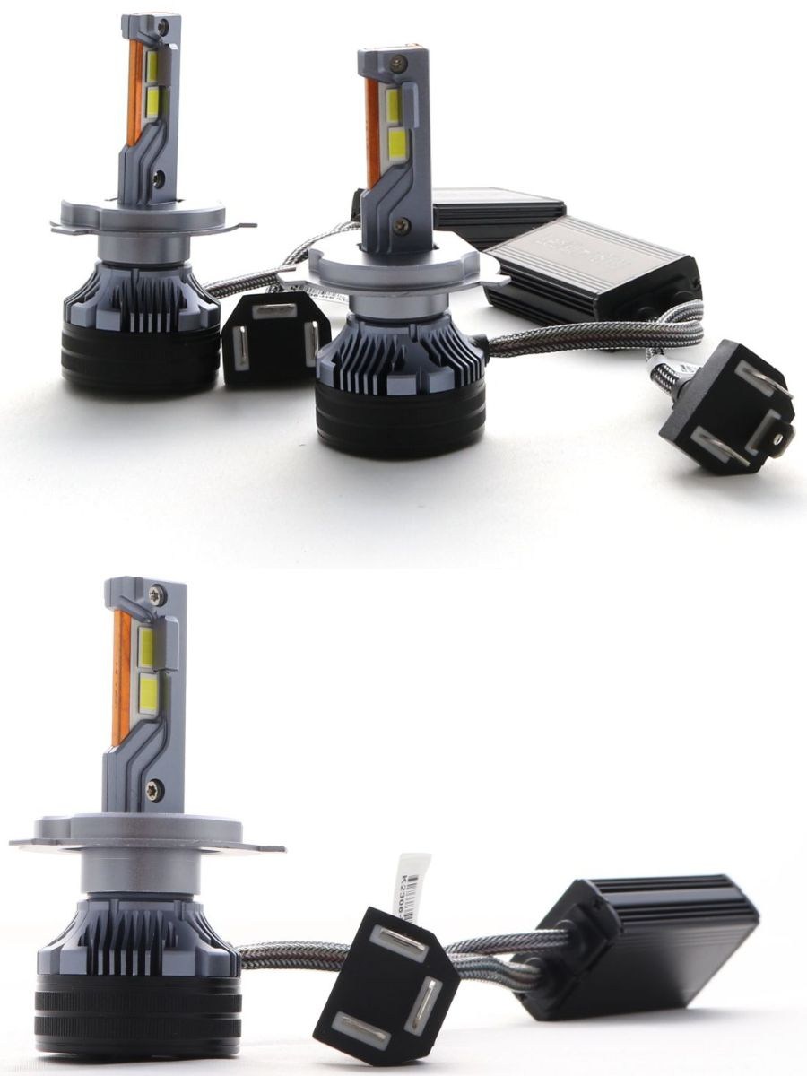 Bi-Led крушки H4 Streetech STN1 – 170 000 лукса, 65W, Canbus 6000K — върхова Bi-LED система