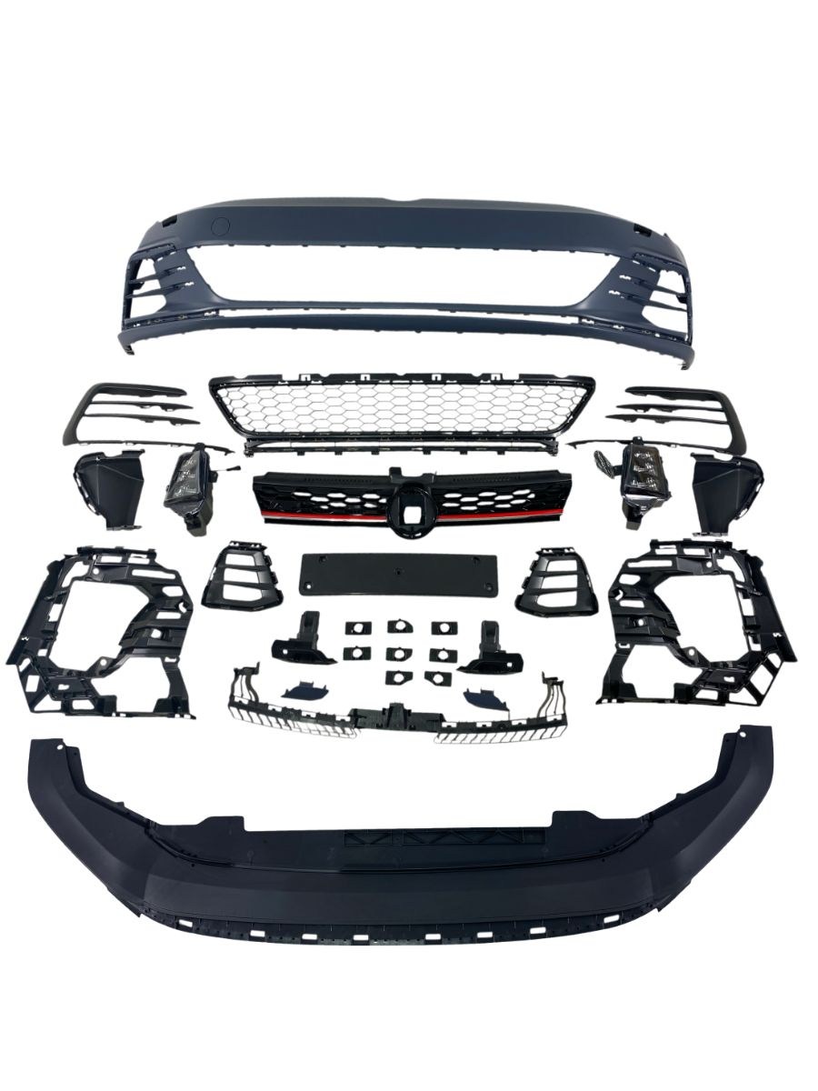 Боди кит за VW Golf 7 – конверсия към фейслифт Golf 7.5 GTI дизайн