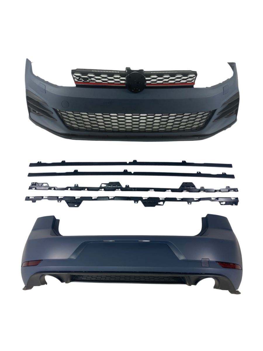 Боди кит за VW Golf 7 – конверсия към фейслифт Golf 7.5 GTI дизайн