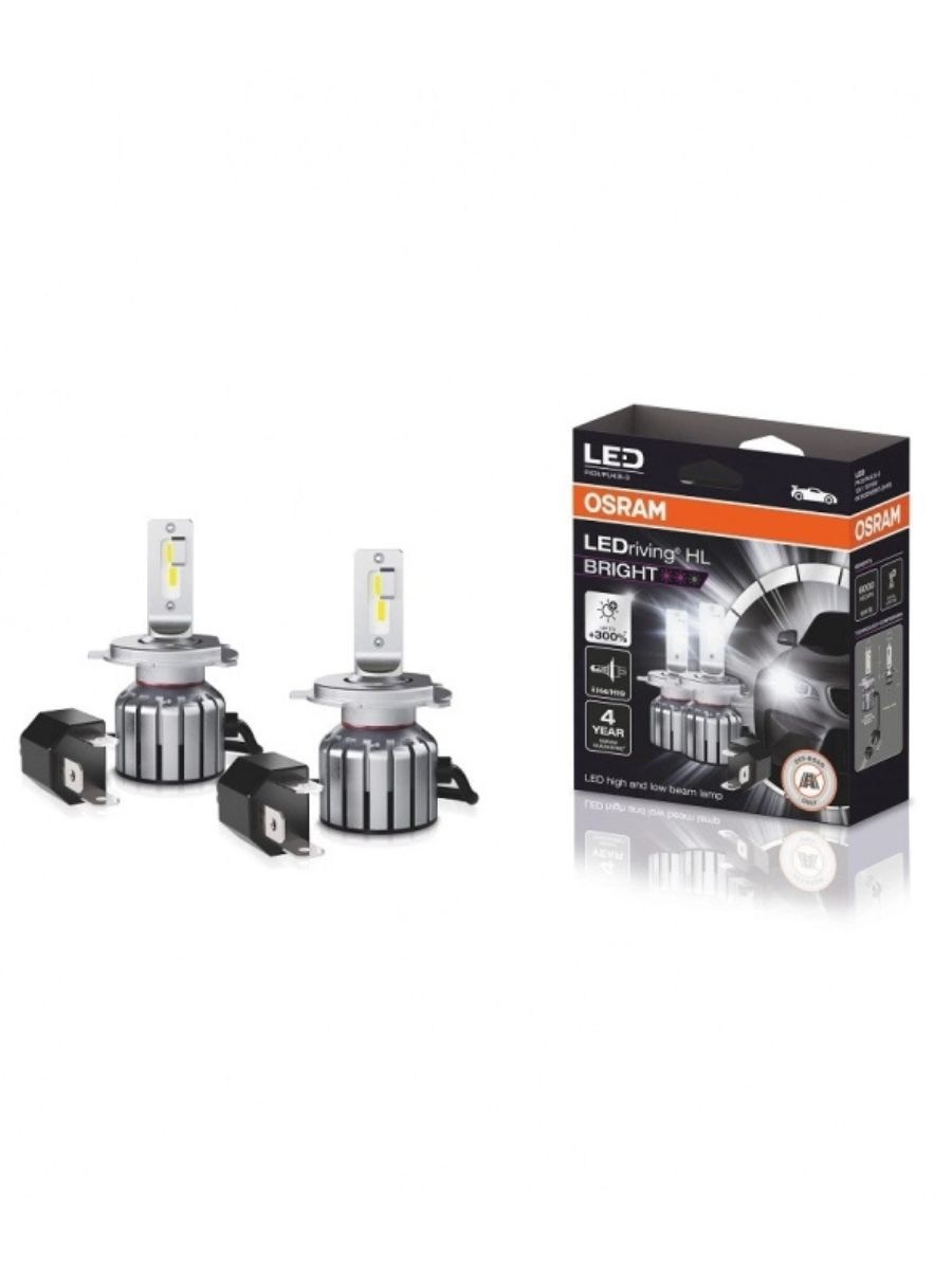 LED Диодни Крушки Osram H4 / H19 LEDriving HL BRIGHT +300% за фарове 12V