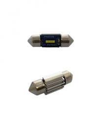 LED крушка C10W 30mm 12V 1 SMD – Бяла светлина EXCLUSIVE серия6000K Canbus 