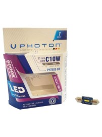 LED крушка C10W 30mm 12V 1 SMD – Бяла светлина EXCLUSIVE серия6000K Canbus 