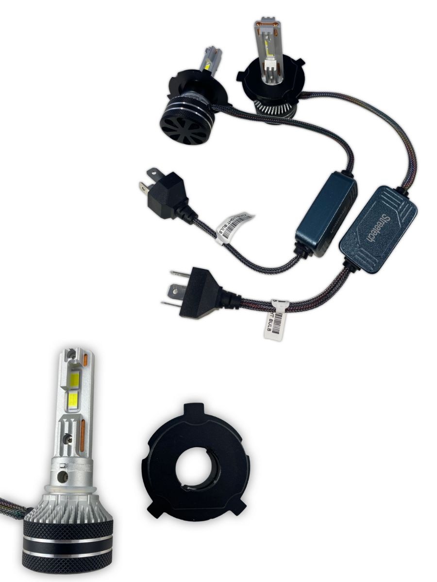Лед крушки - Bi Led система H4 Streetech модел STN2 за фарове - 150 000 Лукса, 45W, Canbus 6000K