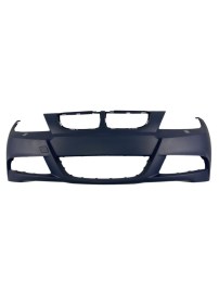 Предна броня за BMW E90 / E91 (2005-2008) - M-Tech дизайн с отвори за пръскалки, без парктроник грундирана 