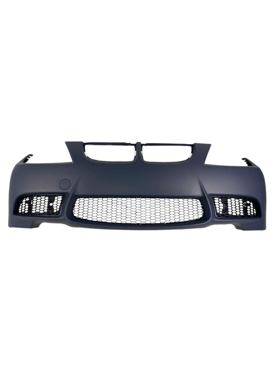 Предна броня за BMW E90 / E91 (2005-2008) - M3 дизайн без отвори за халогени, без отвори за пръскалки