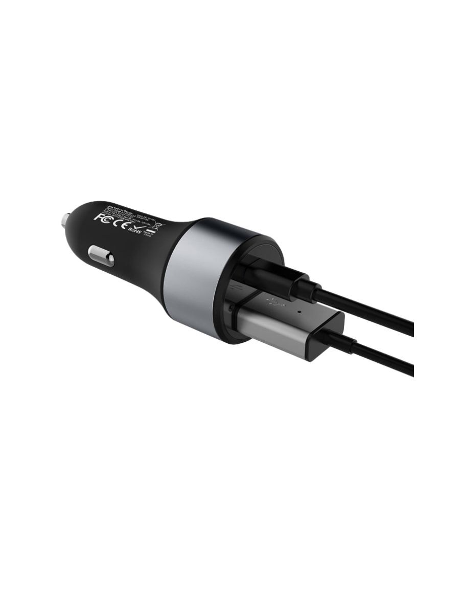 Универсално USB зарядно с метален корпус 63W