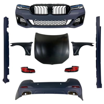 Боди кит пакет M-Tech за BMW F10 (2014–2017) – Пълна G30 Facelift Конверсия