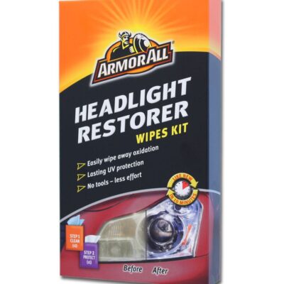 Комплект за възстановяване на фарове Armor All Headlight Restorer Wipes Kit