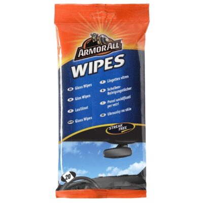 Мокри кърпи за стъкло ArmorAll Glass Wipes 20 бр.
