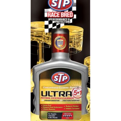 Почистващ препарат за бензинова система  STP Ultra 5 in 1 Petrol 400 мл
