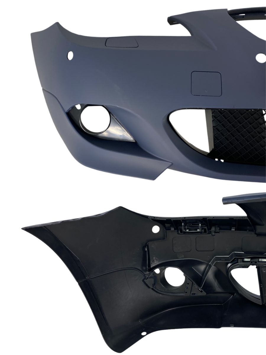 Предна броня за BMW E60 (2003-2007) - M-Tech дизайн с отвори за парктроник 24mm - Image 3