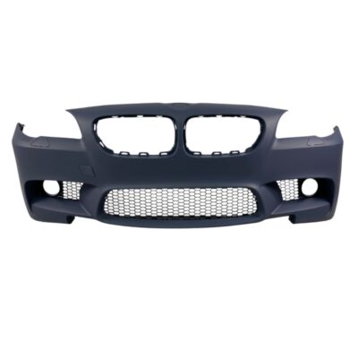 Предна броня за BMW F10 / F11 (2010-2014) – M5 дизайн с отвори за парктроник и отвори за халогени