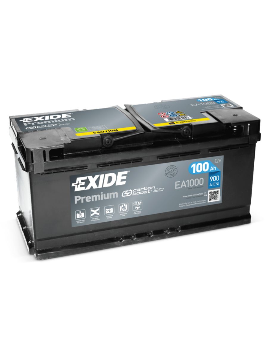 Акумулатор EXIDE Premium 100Ah 900A 12V