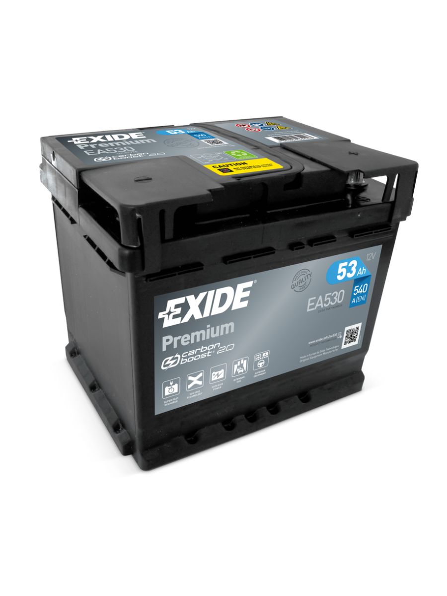 Акумулатор EXIDE Premium 53Ah 540A 12V