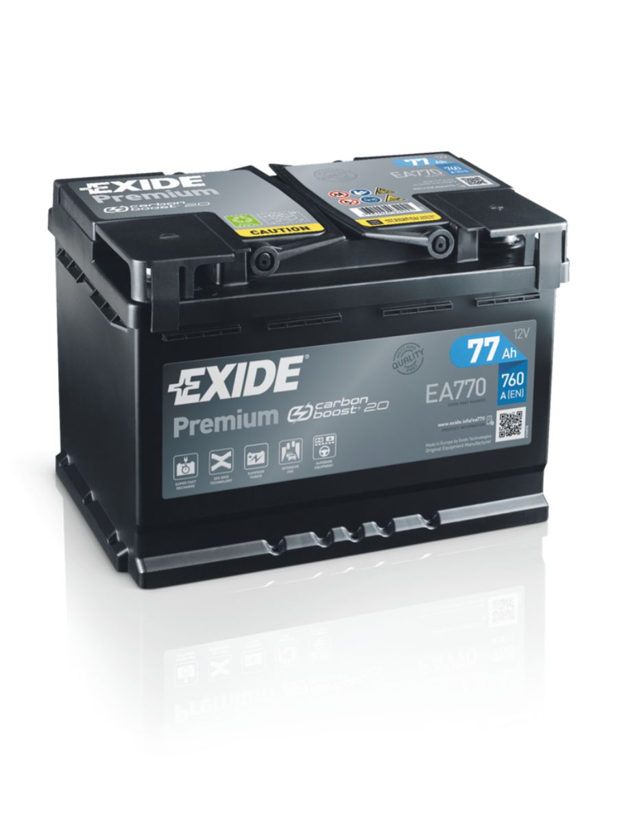 Акумулатор EXIDE Premium 77Ah 760A 12V