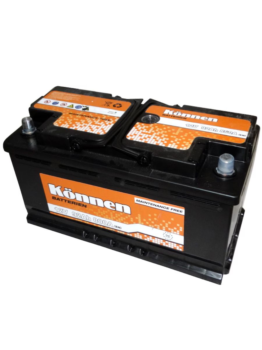 Акумулатор Konnen 92Ah 800A 12V R+