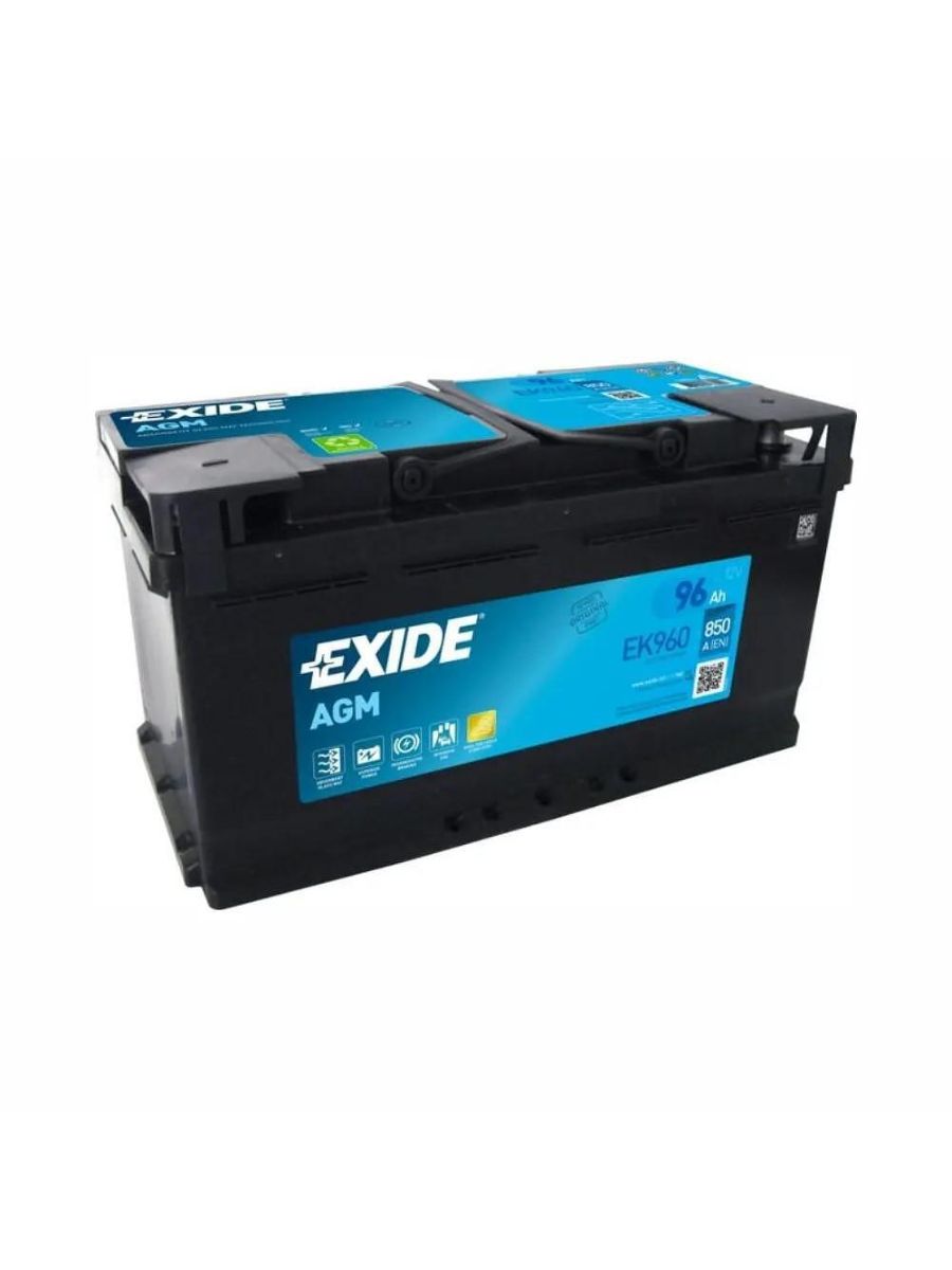 Акумулатор Start-Stop EXIDE AGM 96Ah 850A 12V