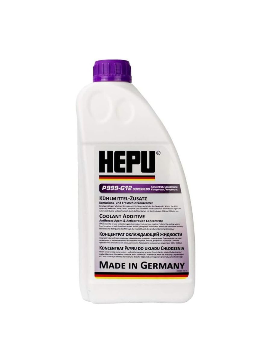 Антифриз HEPU G12+ Superplus лилав концентрат 1.5L