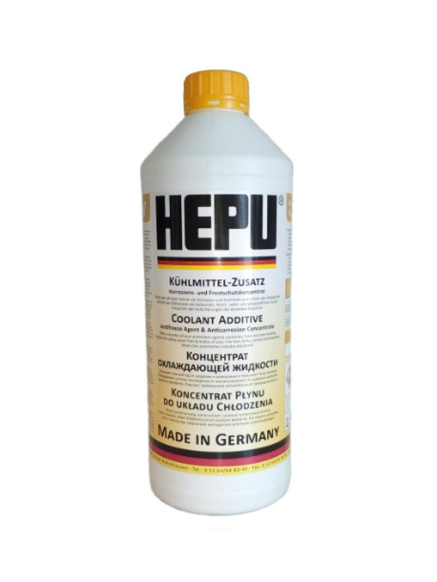 Антифриз HEPU жълт концентрат 1.5L