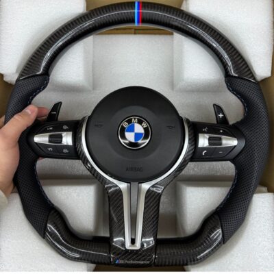 BMW M Performance карбонов волан за F10/F11/F01/F07/F06/F12 – Nappa кожа и AirBag