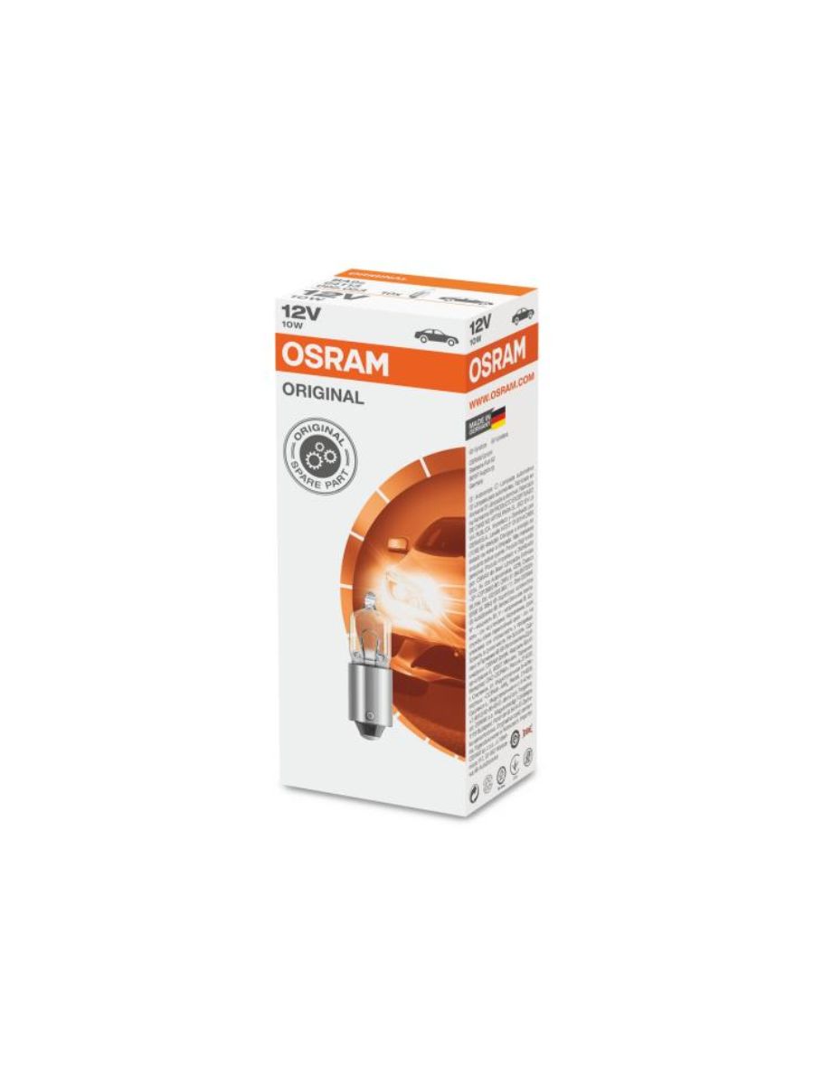 Крушка габаритна OSRAM H10W 12V 10W BA9s