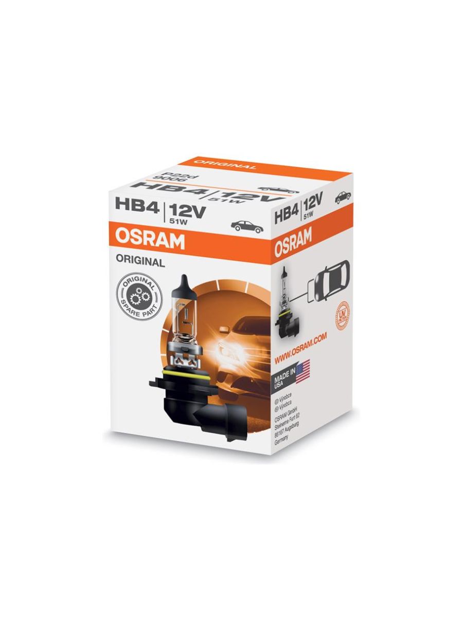 Крушка OSRAM HB4 (9006) 12V 51W