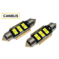 LED сулфидни крушки 39mm CANBUS – комплект 2 броя, 12V