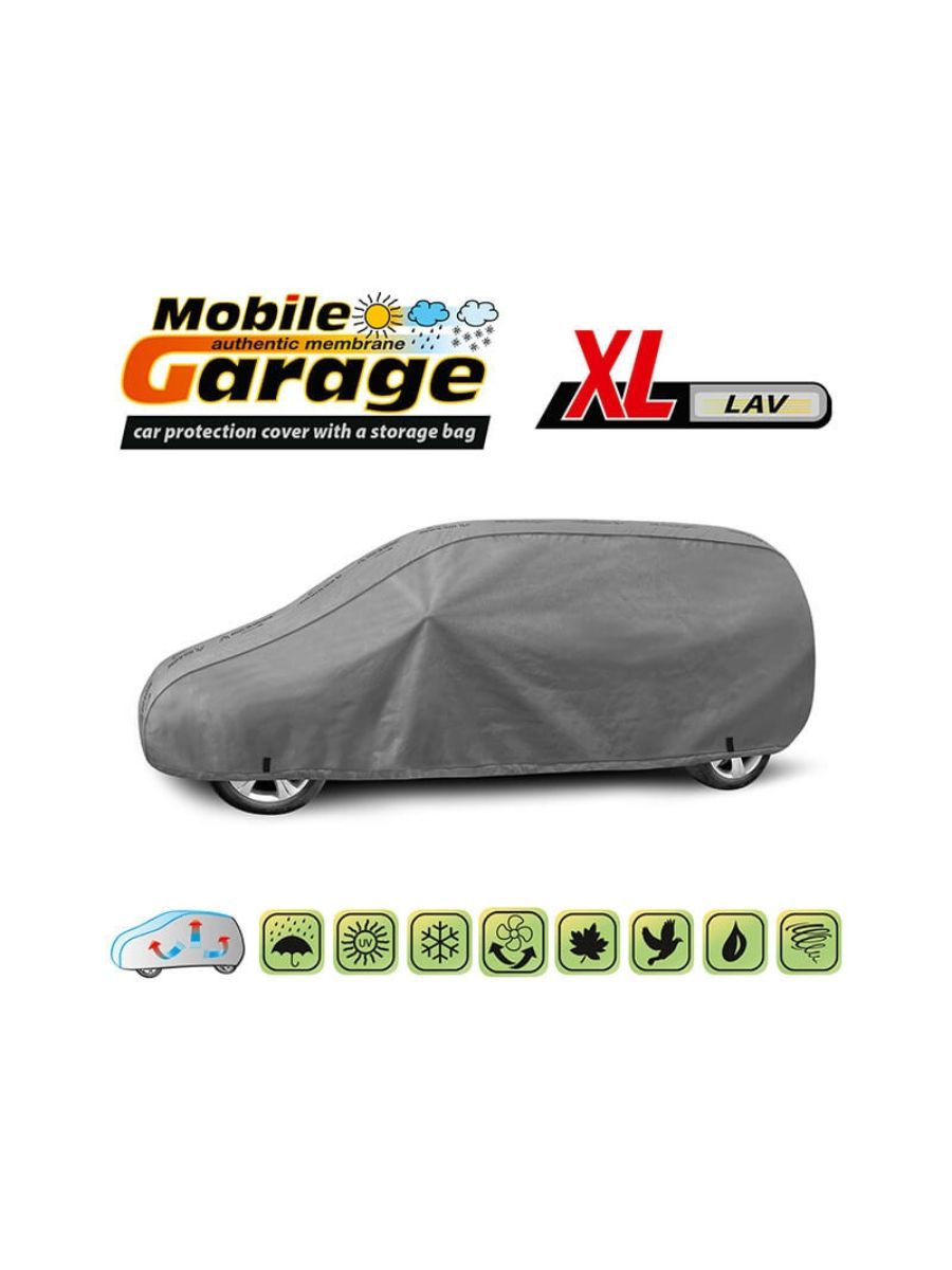 Покривало за VAN Kegel Mobile Garage XL (443–463 см)