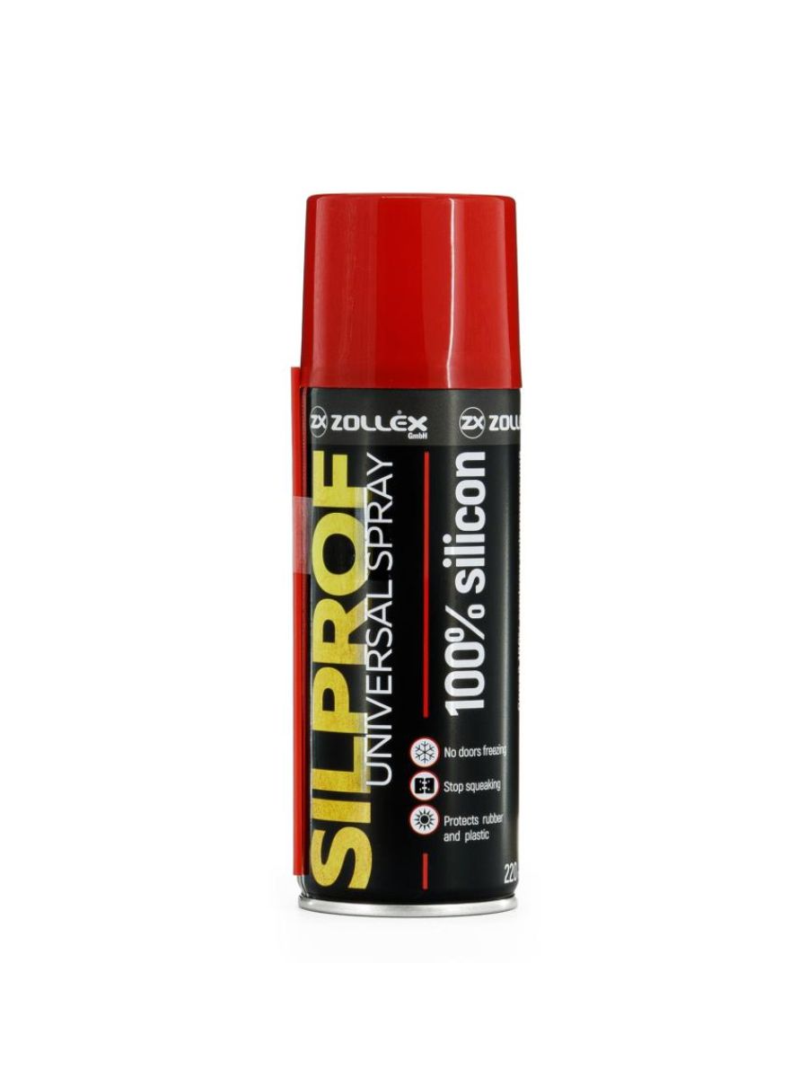 Силиконов спрей Zollex 220ml – смазка за гума и пластмаса