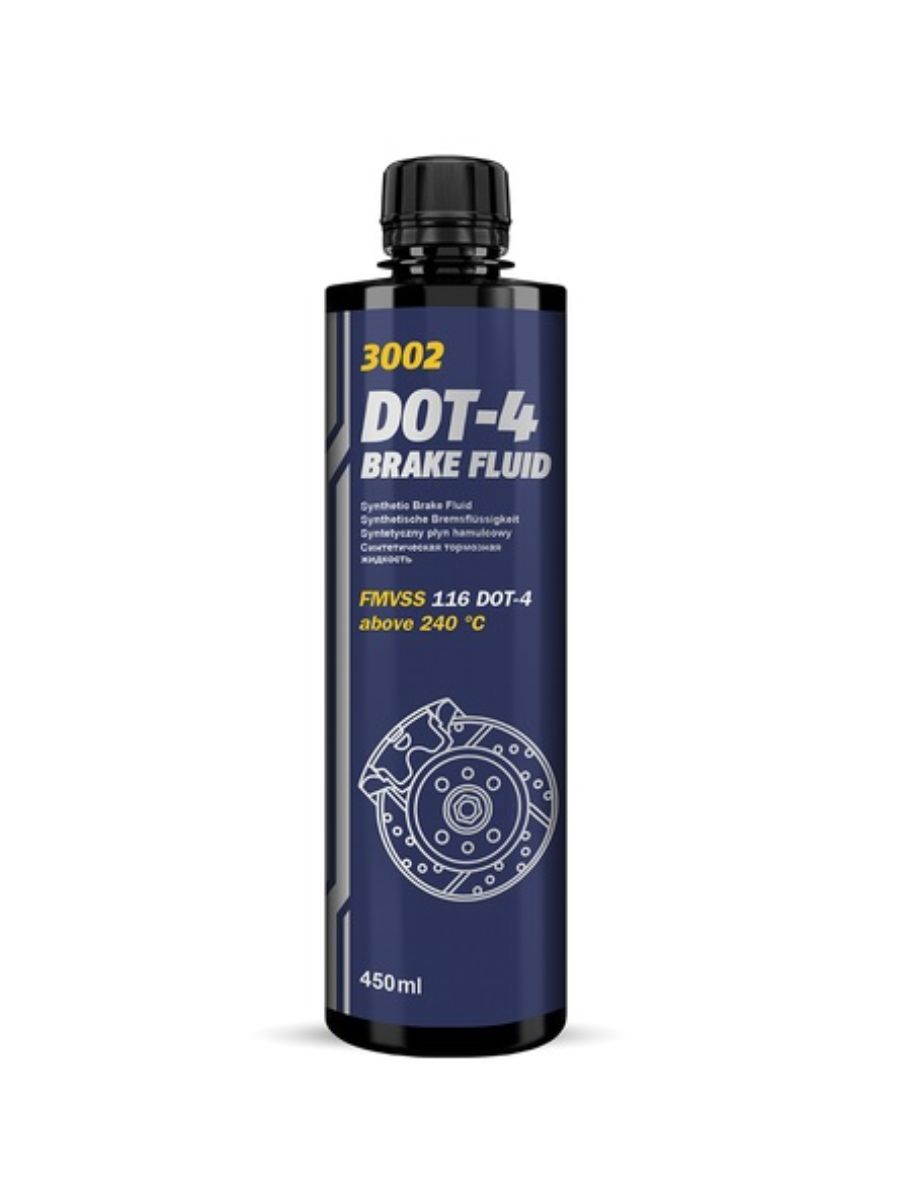 Спирачна течност MANNOL DOT-4 450ml – Brake Fluid 3002