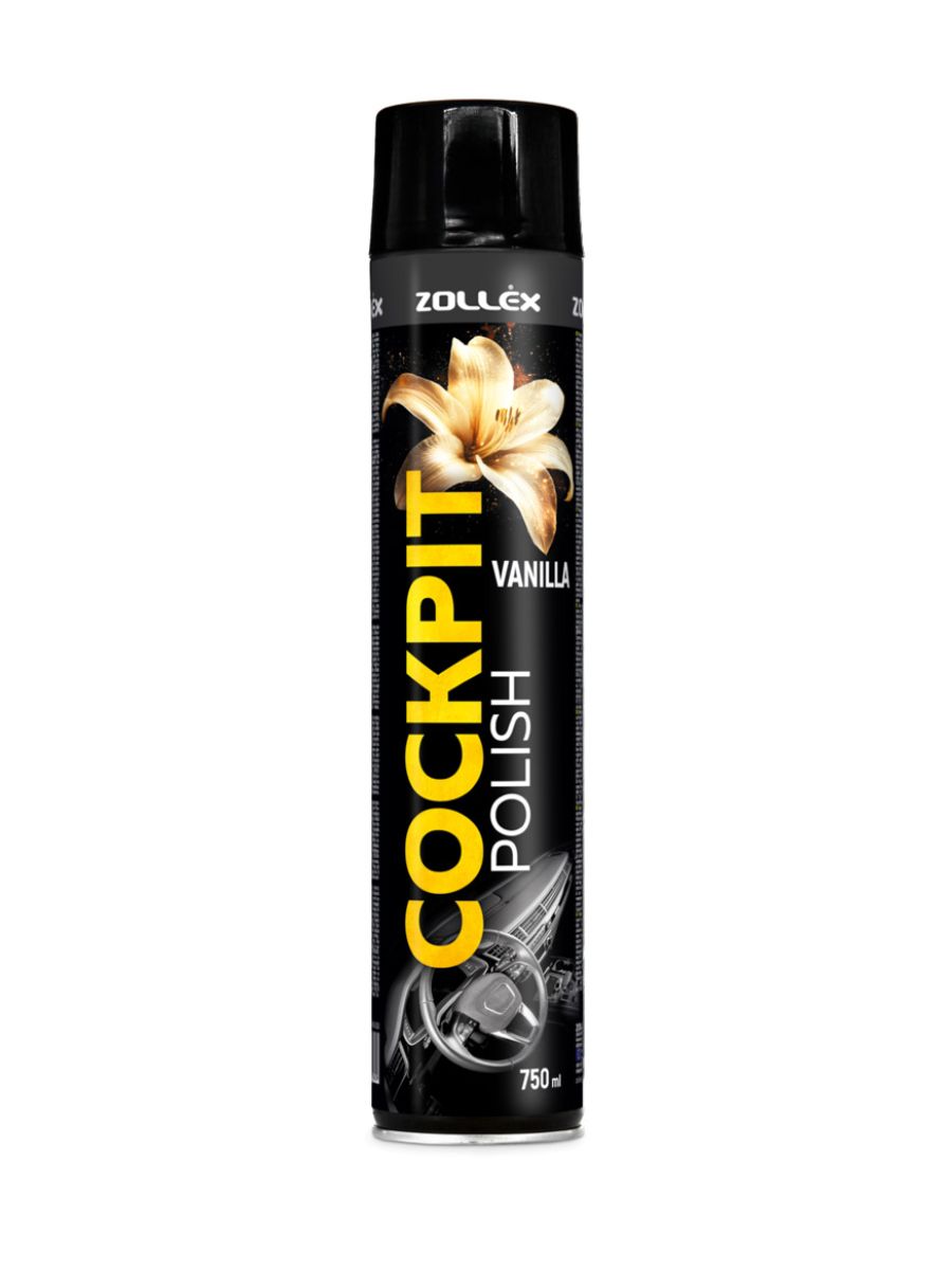 Спрей за табло Zollex 750ml Vanilla – Cockpit Polish