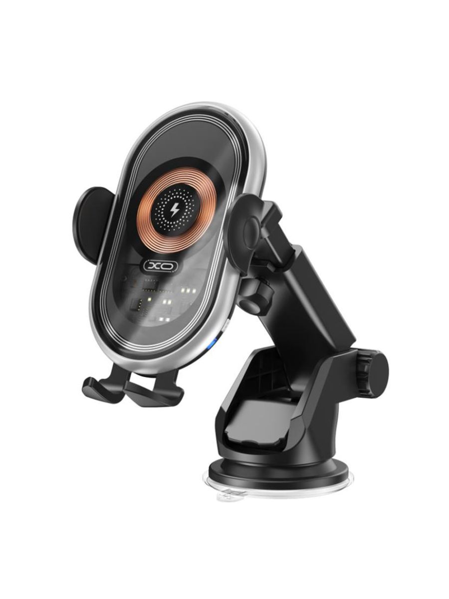 Стойка за телефон с безжично зареждане 15W XO WX038
