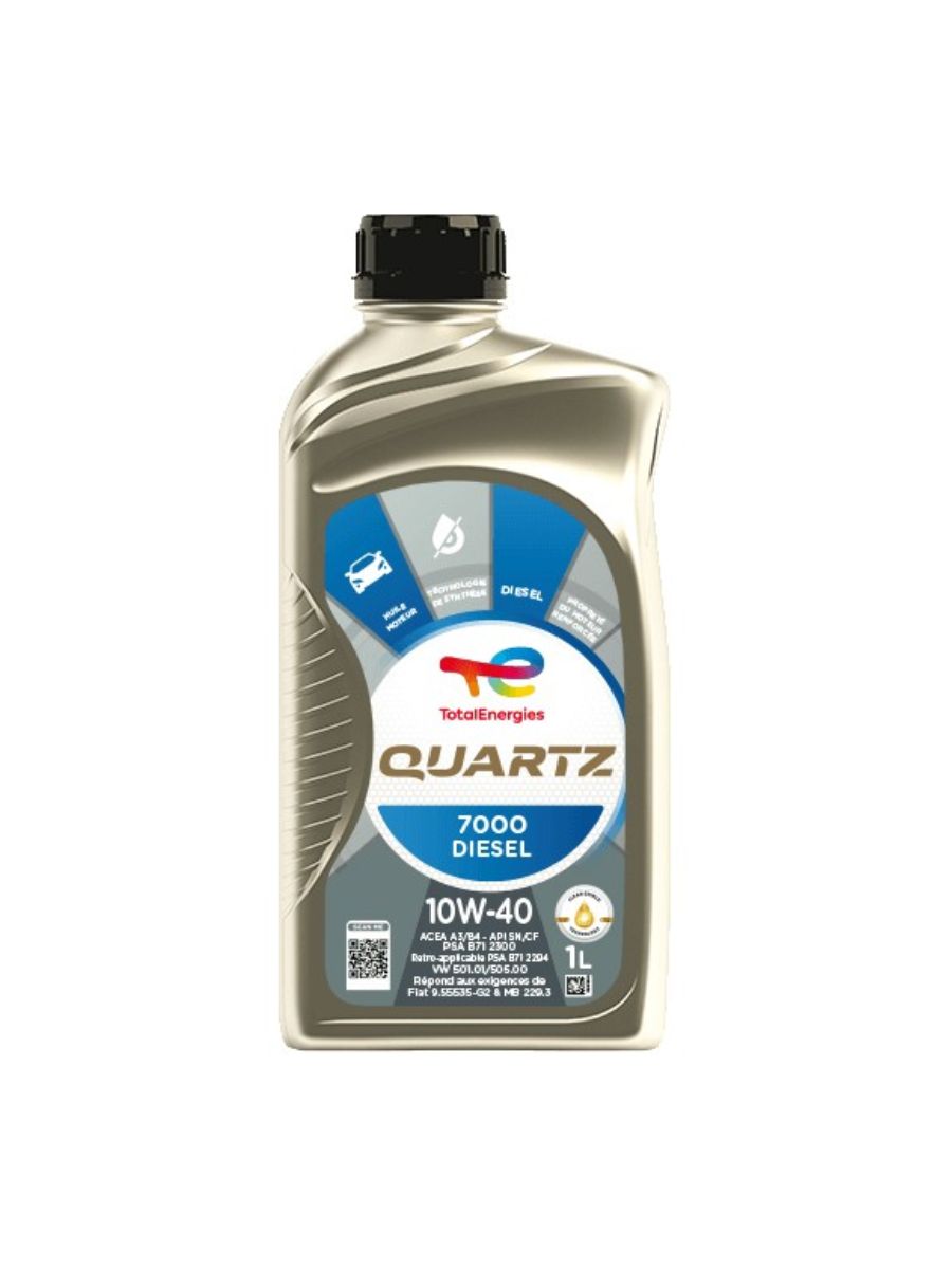 TOTAL Quartz 7000 Diesel 10W40 1L – дизелово масло