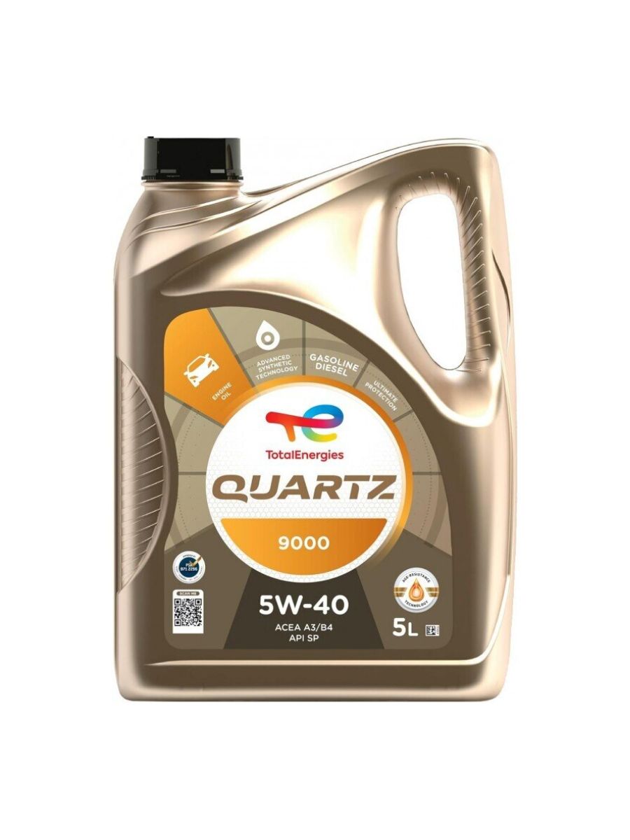 TOTAL Quartz 9000 5W40 5L – синтетично масло