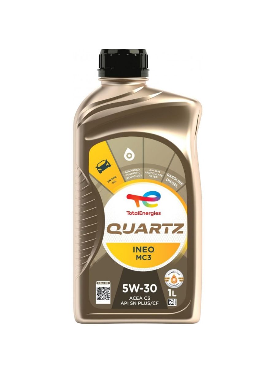TOTAL Quartz масло INEO MC3 5W30 1L DPF