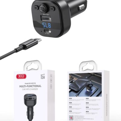 Трансмитер XO BCC18 MP3 Wireless FM – Bluetooth 5.3 15W