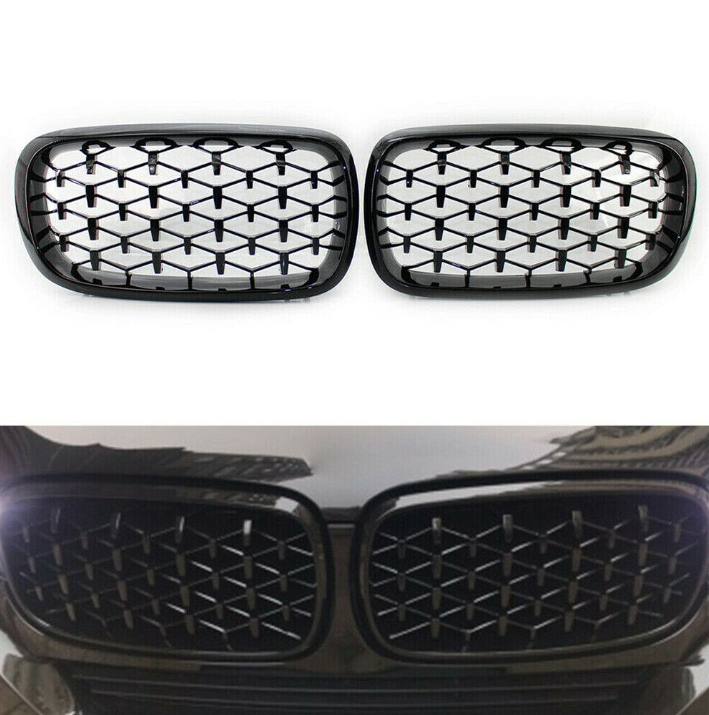 diamond бъбреци BMW E70 черен гланц
