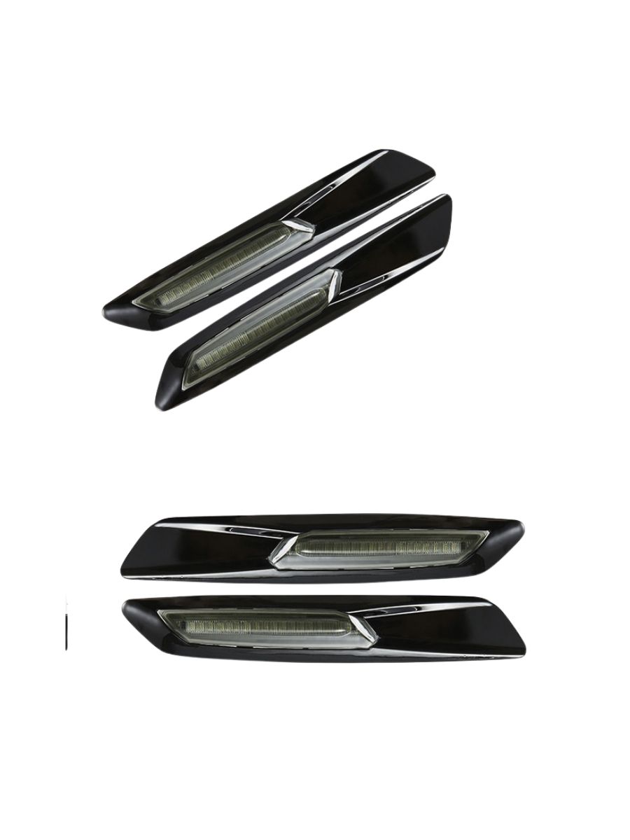 Бягащи LED мигачи за калник BMW 1/3/5 серия – F10 Style (Опушени) комплект 2 бр.