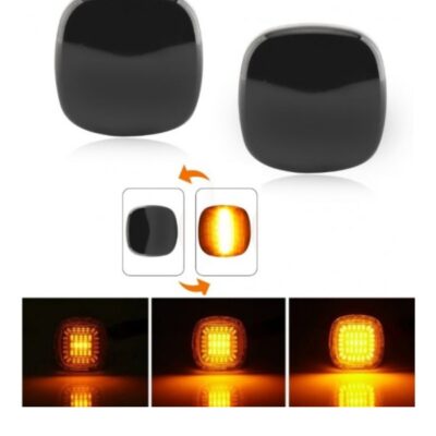 Бягащи мигачи Audi A3 A4 Skoda Seat LED опушени