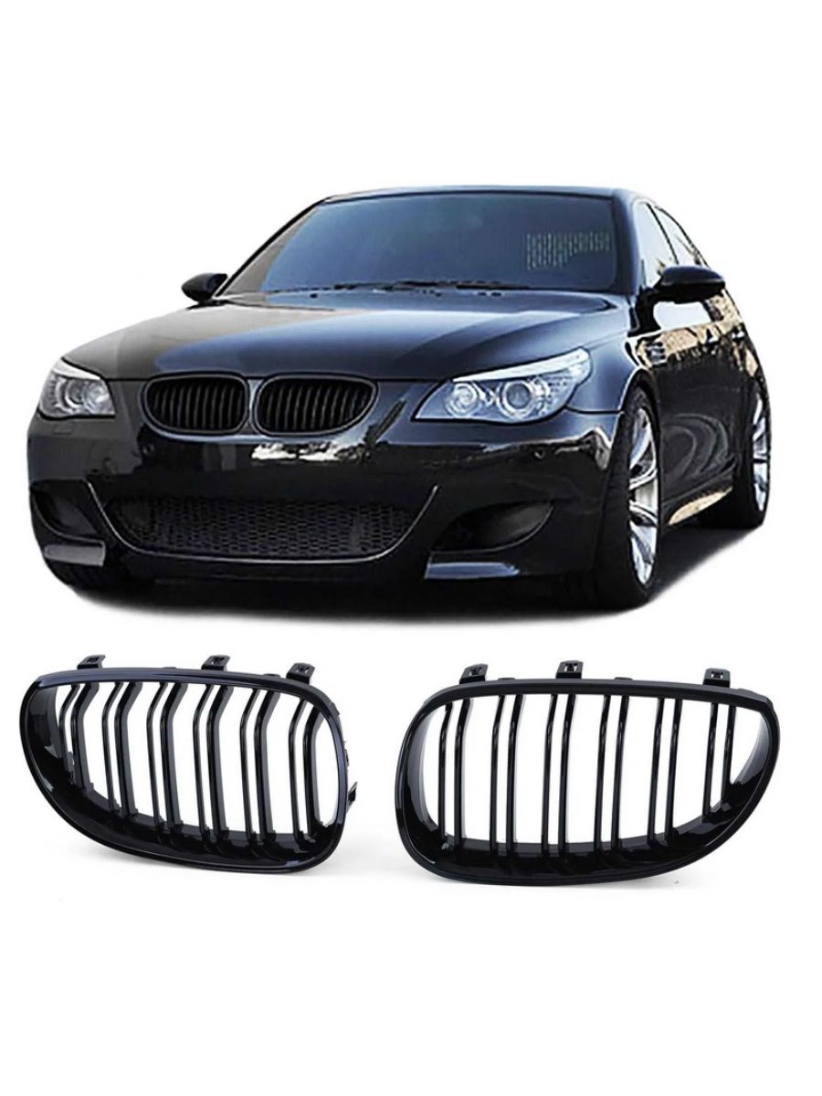 Решетки бъбреци двойни за BMW 5 E60/E61 (2004-2010)