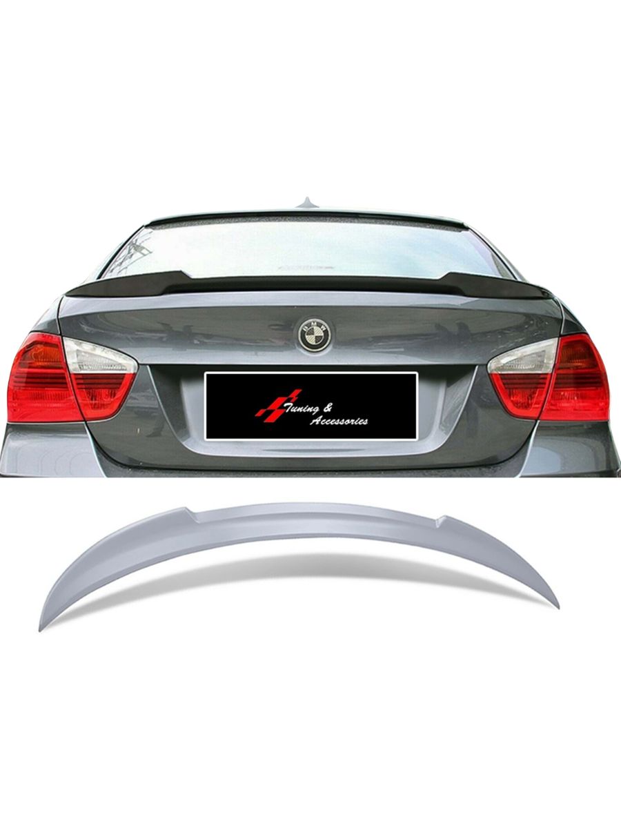 Спойлер за заден капак BMW 3 E90 M4 Style (Грунд)