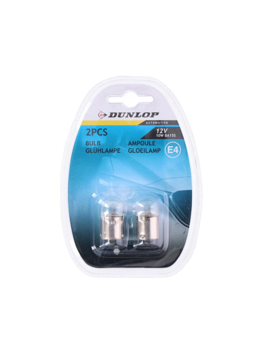 Крушки BA15S Dunlop 12V 10W
