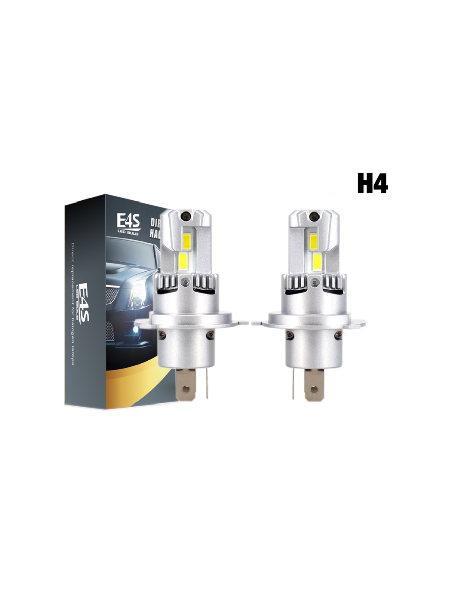 Мини LED крушки E4P H4