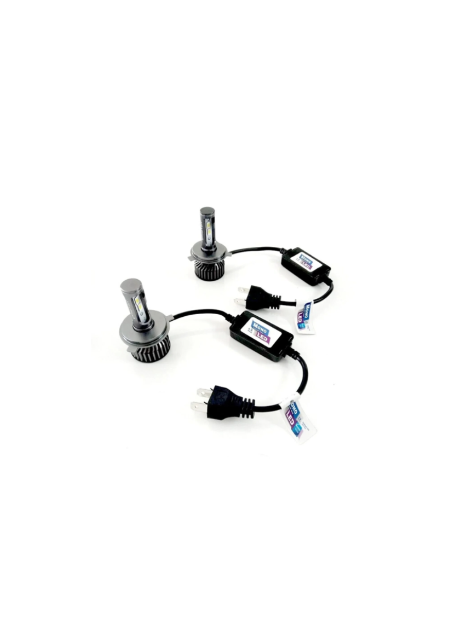 Мини LED крушки H4