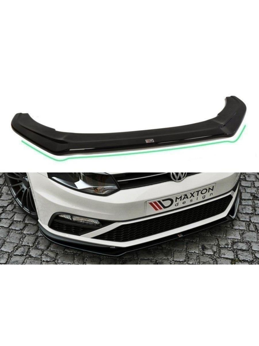 Лип Спойлер за предна броня VW Polo MK5 GTI (2015+) №54