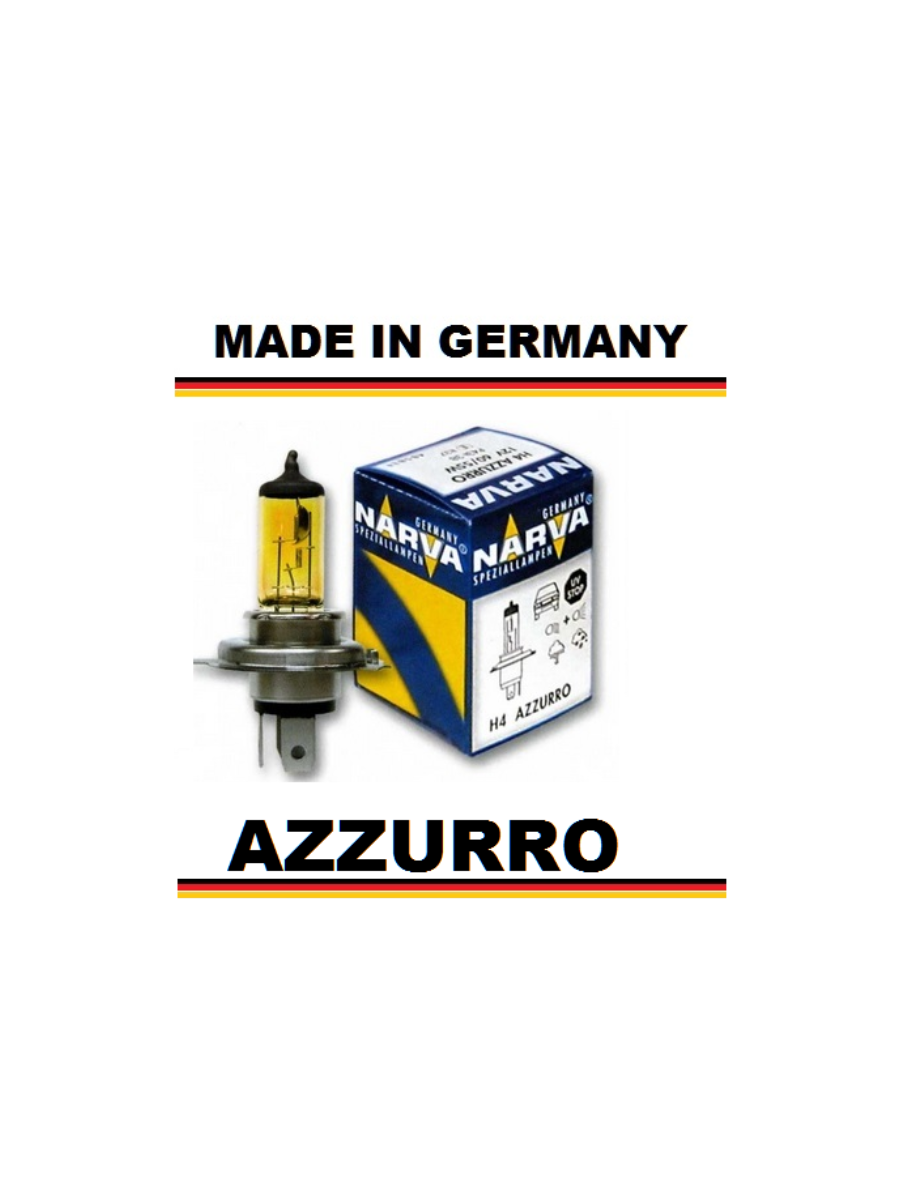NARVA H4 12V 55W AZZURRO