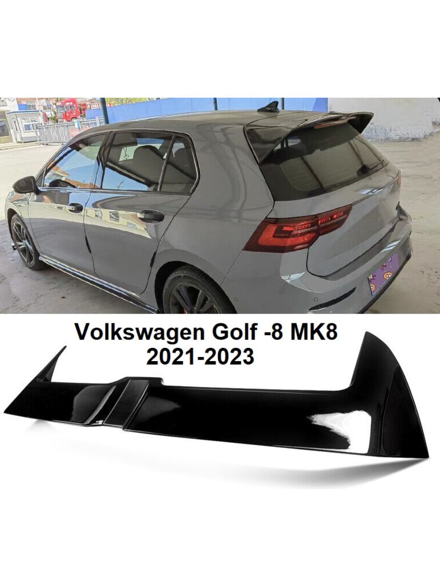 Спойлер багажник VW Golf 8 Piano Black