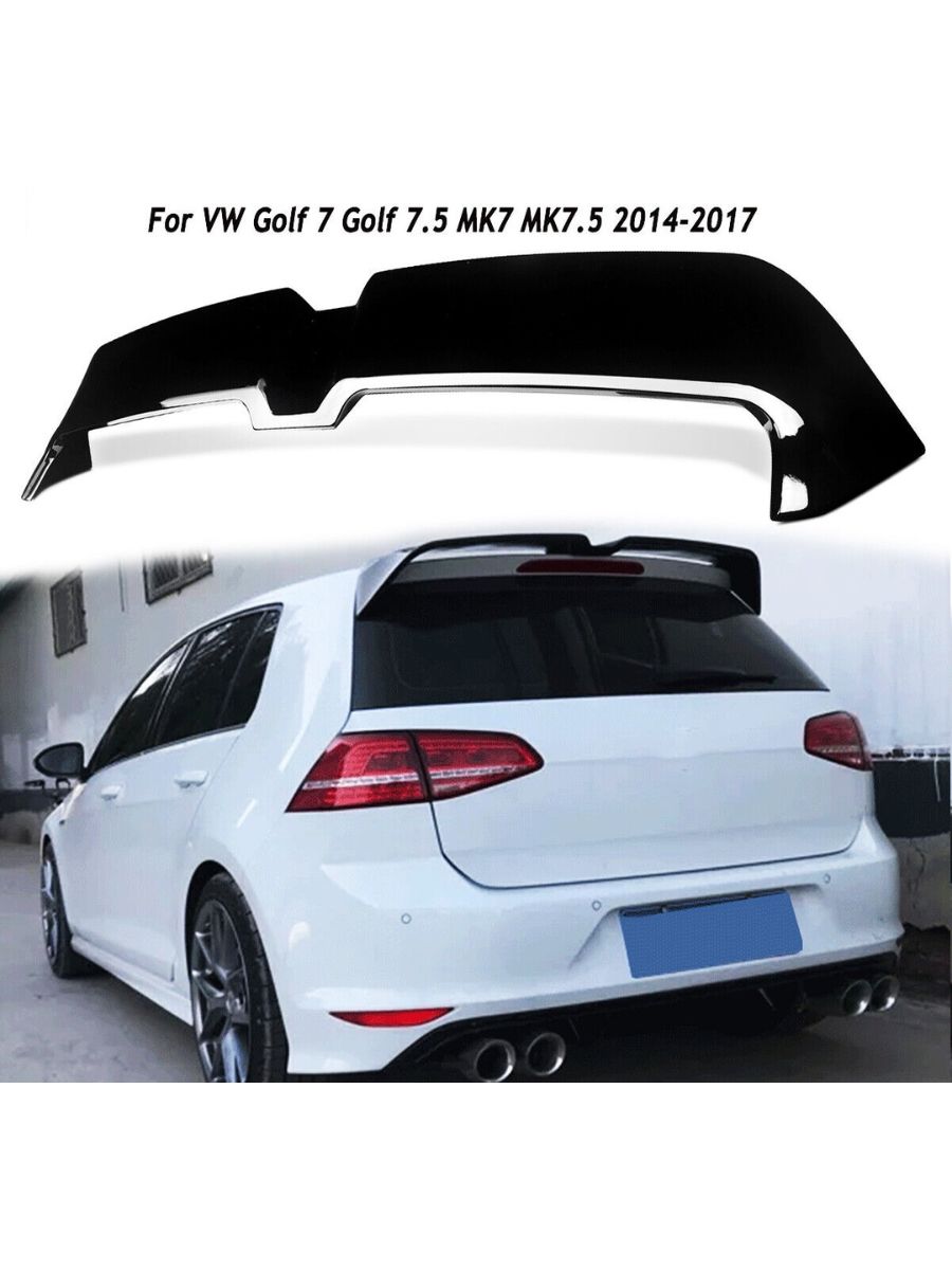 Спойлер над задно стъкло VW Golf 7 – Piano Black
