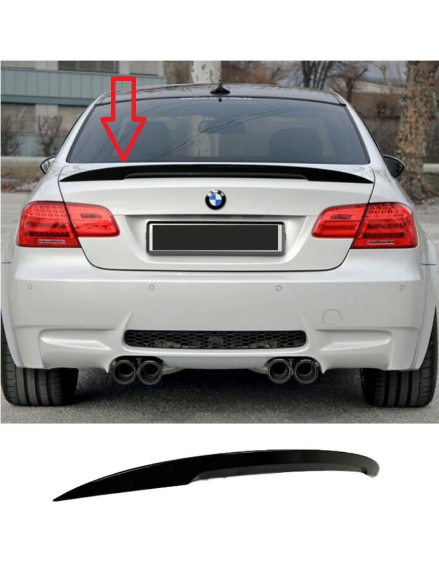 Спойлер за багажник BMW 3 Series E92 (2006-2009) Piano Black
